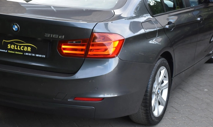 BMW Seria 3 cena 39999 przebieg: 224082, rok produkcji 2012 z Pakość małe 781